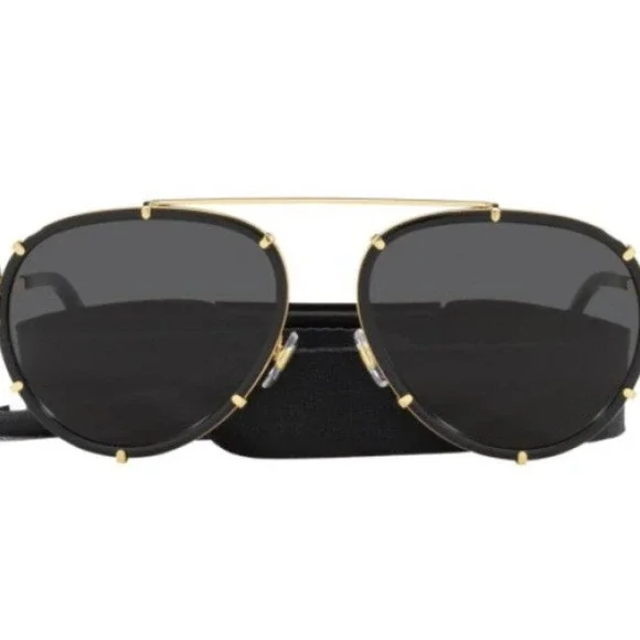 VERSACE Medusa head  Sunglasses VE2232 Dark Grey, Size 61-18/145 new with box - Picture 4 of 13